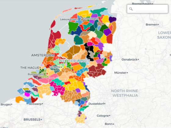 Archievenkaart Nederland