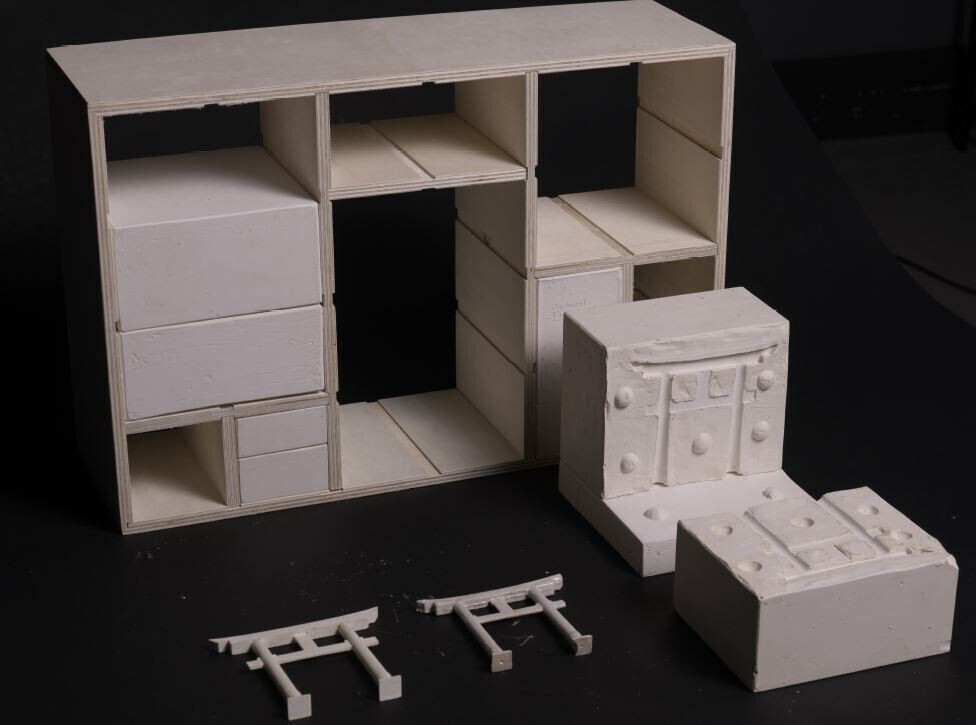 het resultaat van Stijns onderzoek, een 3d model van zijn herinneringen aan zijn reizen