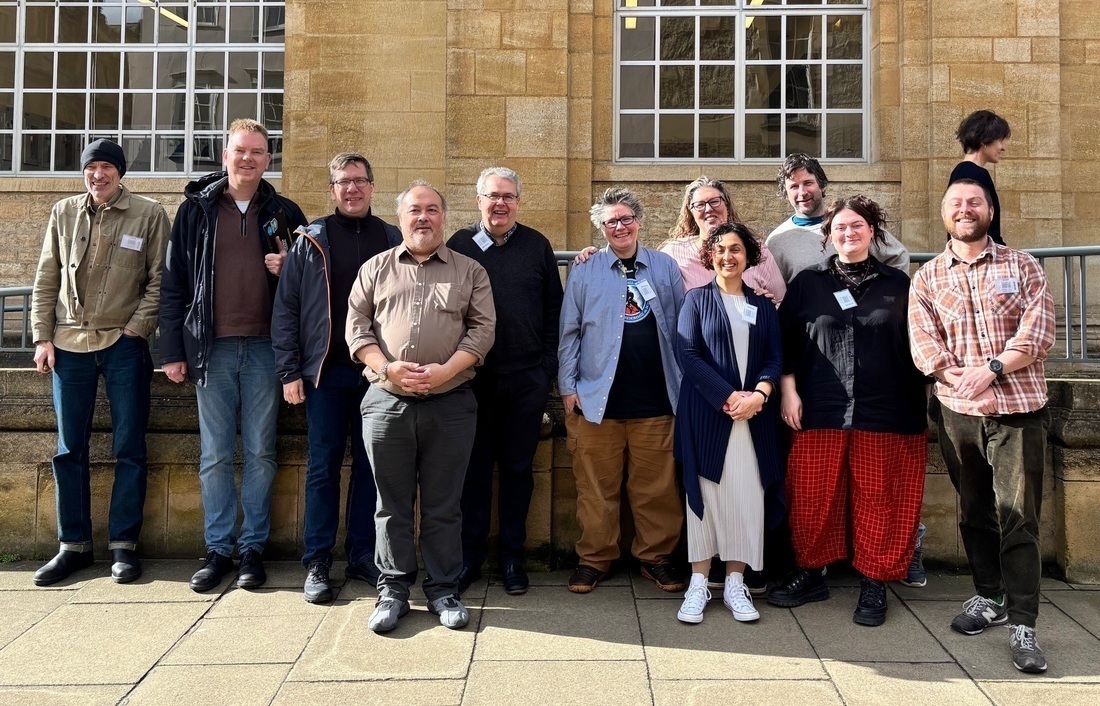 Team en bestuur van de Open Preservation Foundation in Oxford