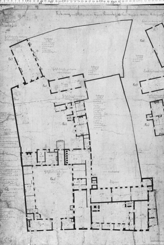 Plattegrond Markiezenhof Bergen op Zoom